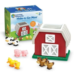 Recursos De Aprendizaje Learning Resources Hide-N-Go Moo Conciencia Sensorial