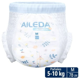 Pañales Aileda Pants Sin Género M Para 5 - 10Kg 78 Unidades