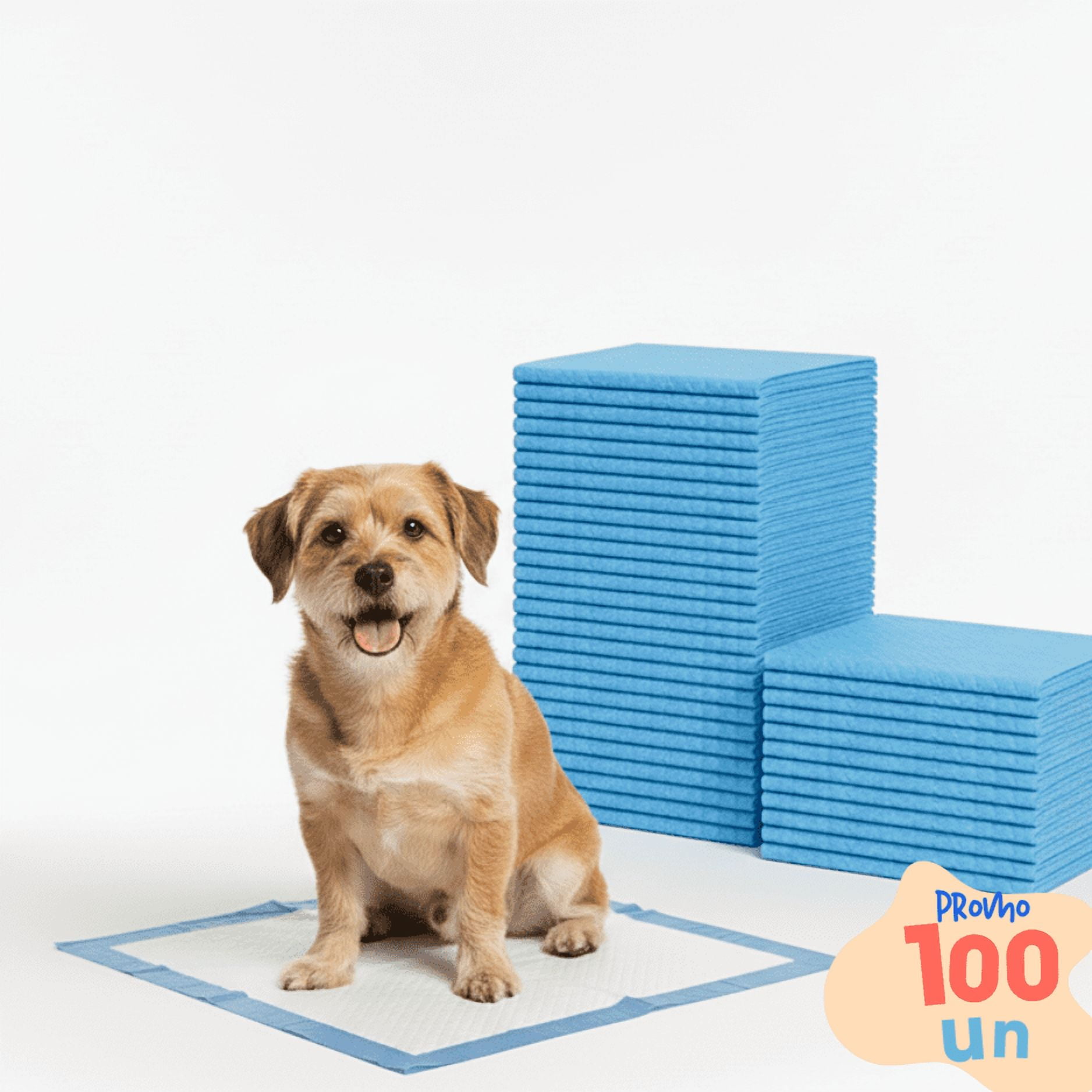 Telotenemos - 100 Pañales Sabanillas Entrenamiento Absorbentes Mascota Perros Y Gatos 60x45 Cm