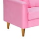 thumbnail image 5 of Sofa New Retro 3c Felpa 04 Rosado, 5 of 6