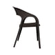 thumbnail image 2 of Silla Ratan Curve Con Brazos Café, 2 of 4