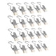 thumbnail image 1 of 20 Piezas Ganchos Para Colgar Ropa, Alfileres Para Ropa Que Ahorran Espacio, Para Vaqueros, Bufandas Y Toallas, 1 of 3