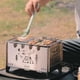 thumbnail image 3 of Estufa de leña para exteriores | Estufa plegable para fogatas - Estufa multiusos para exteriores: cocina, agua hirviendo y barbacoa, 3 of 7