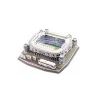 Genérico - Puzzle 3D Estadio Santiago Bernabéu Real Madrid Multicolor