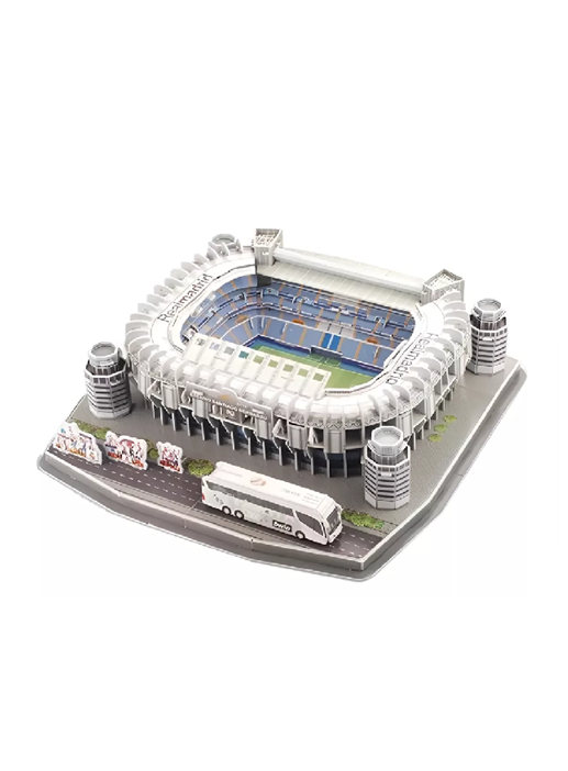 Genérico - Puzzle 3D Estadio Santiago Bernabéu Real Madrid Multicolor