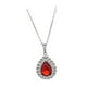 thumbnail image 3 of Collar Con Colgante De Gota De Agua Para Mujer, Para Fiesta, Aniversario, Vacaciones, Color Rojo, 3 of 5