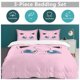 thumbnail image 5 of Jigglypuff Bed Duvet Cover Funny Anime Cartoon Bedding Sets Lightweight 3 Piece Comforter Sets, 5 of 5