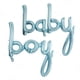thumbnail image 1 of Globos de aluminio Mylar con combinación de alfabeto azul para bebé niño, pancartas con letras para baby shower, revelación de género, fiestas, decoraciones de cumpleaños, 1 of 6