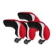 thumbnail image 5 of 4 Piezas Golf Hybrid Ut Club Head Cover Headcover Con Etiqueta De Número Rojo, 5 of 5