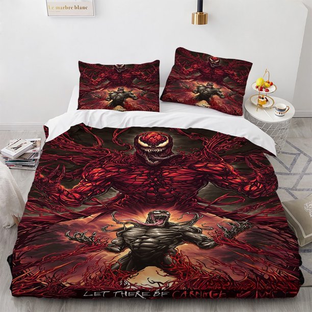 Venom Bedding Sets exquisite bed supplies set Hero duvet cover bed comforter set bedding set luxury birthday gift
