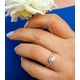 thumbnail image 2 of Anillo Plata Fina Ley S925 Corte Corazón Compromiso Talla 6, 2 of 3
