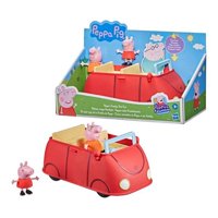 Hasbro - Juguete Automovil Familiar De Peppa Pig Rojo
