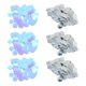 thumbnail image 3 of Paillettes De Lentejuelas Sueltas Redondas Brillantes DIY Costura Artesanal Argent, 3 of 5