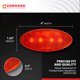 thumbnail image 4 of Luz de despeje roja de 10 cm Command Electronics – paquete de 2, 4 of 8