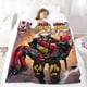 thumbnail image 5 of Deadpool y Wolverine anti-pilling, suave, ligera, esponjosa y acogedora de lujo para hogar y cocina – Perfecta para niños y adultos,150X120cm, 5 of 6