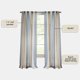 thumbnail image 4 of Cortina de ventana Achim Spectrum Rod Pocket Panel, 50 x 213 cm, plata y oro, 4 of 6