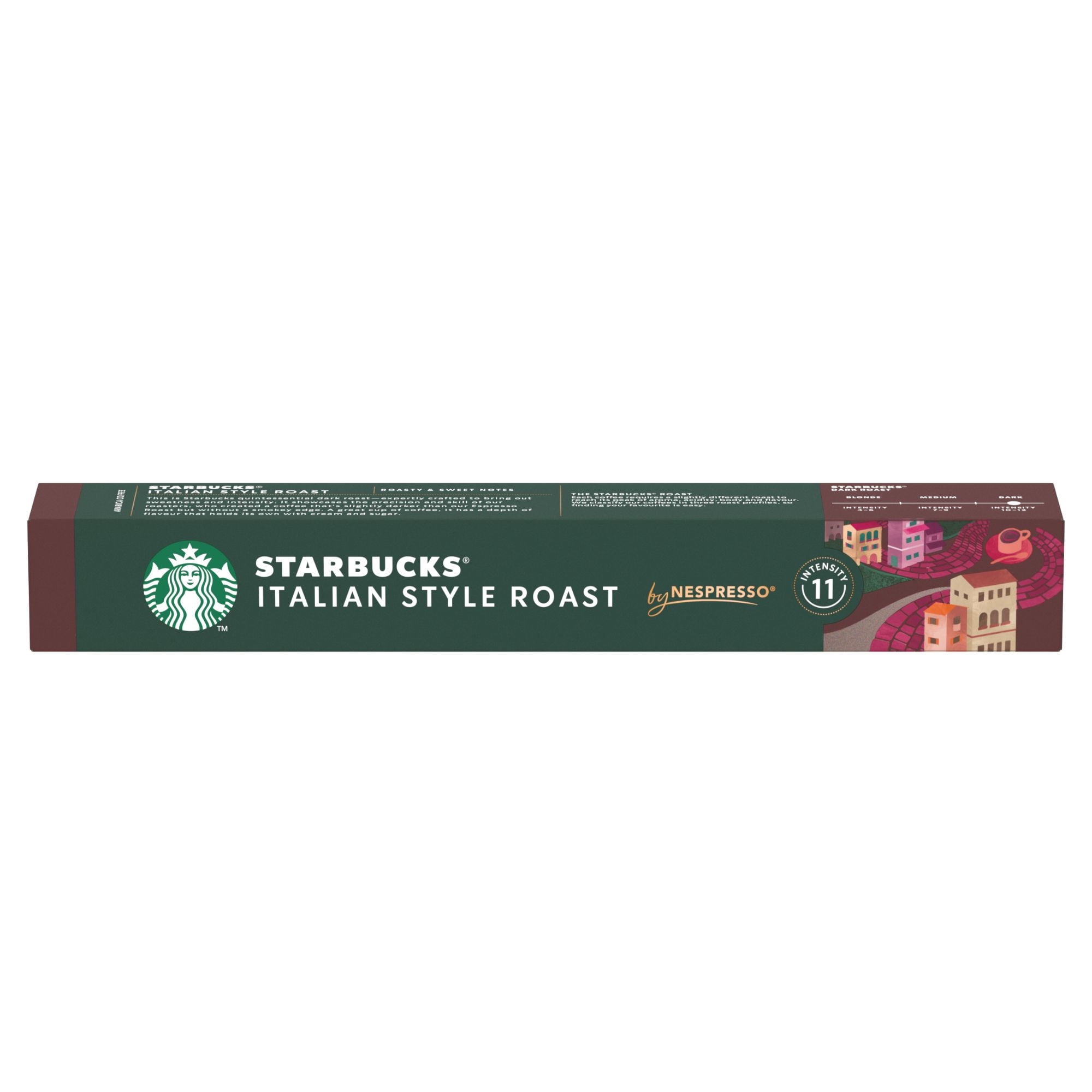 Café En Cápsulas Italian Style Roast 10 Un 10 Un Starbucks by Nespresso