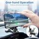 thumbnail image 2 of 2-Pack Car Phone Holder, 360 grados giratorio salpicadero Clip de montaje, compatible con iPhone 11, 13/12 Pro Max, 8, 8Plus y Samsung S10, S9, S8, se adapta a 4 "~ 7" Smartphones-Negro, 2 of 6