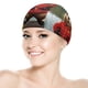 thumbnail image 5 of Castor Gorro de Natación de Licra, Gorro de Baño de Tela Cómoda, Gorro Elástico Antideslizante para Hombres, Mujeres y Niños, 5 of 6