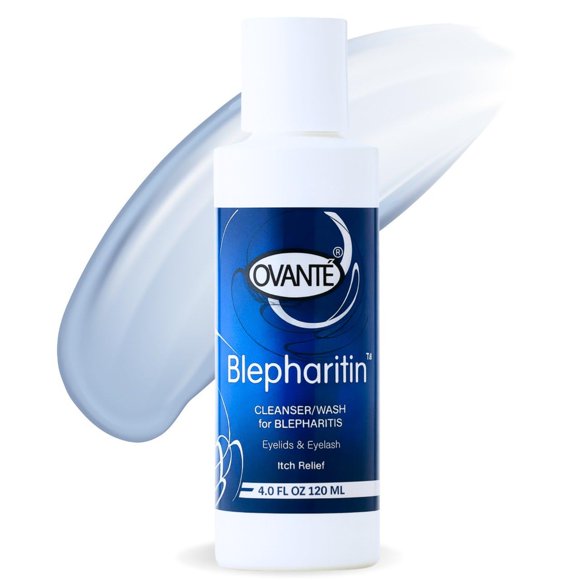 Limpiador facial OVANTE Blepharitin 120 ml Cuidado de los párpados