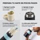 thumbnail image 5 of Mate Listo 750 Ml Liso Acero Inoxidable Con Bombilla rojo, 5 of 10