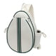 thumbnail image 3 of Bolsa de tenis, bolsa de bola de encurtido, bolsas de raqueta de tenis portátiles de hombro ajustables múltiples de aplausos, bolsillo de bádminton de Blanco y verde, 3 of 5