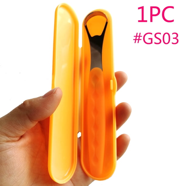 Stainless Steel Tongue Scarper For Oral hygiene tongue Scraper Cleaner Beauty Health Gratte Langue Tounge Scrapper Brush