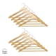 thumbnail image 2 of Set 10 Colgadores de Ropa de Madera Ganchos Home Logics, 2 of 3