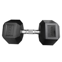 Atletis - Mancuerna Hexagonal 30 Kg Negro