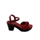 thumbnail image 1 of Sandalia Gamuza Ecológica ZAZ13 Rojo, 1 of 5