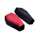 thumbnail image 4 of Caja De Joyería Con Forma De Ataúd, Estuche De Almacenamiento Para Colgantes, Amuletos, Regalos, Recuerdo De Fiesta, 6 Anillos, Negro Y Rojo, 4 of 5