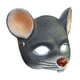 thumbnail image 2 of Máscara De Media Cara De Ratón 3D, Disfraz De Cosplay, Máscara De Animal De Rata De Pascua, Gris Oscuro, 2 of 3