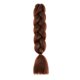 thumbnail image 1 of Xiao Hua Extensiones de cabello trenzado de ganchillo, 3 piezas, 23.6 pulgadas de largo, resistentes al calor, trenzadas de ganchillo, preestiradas, sin nudos, para peinado DIY, B37, 1 of 3