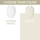 thumbnail image 5 of Asiento de inodoro Bemis Ashland Modern Wood Slow Close White, 5 of 8