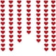 thumbnail image 1 of Guirnalda De Corazón De Fieltro, Decoración Del Día De San Valentín Para Propuesta De Cumplea?os, 1 of 1