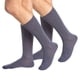 thumbnail image 1 of Pack 2 Calcetines Media Pierna Hombre Bambu Gris Talla Unica, 1 of 3