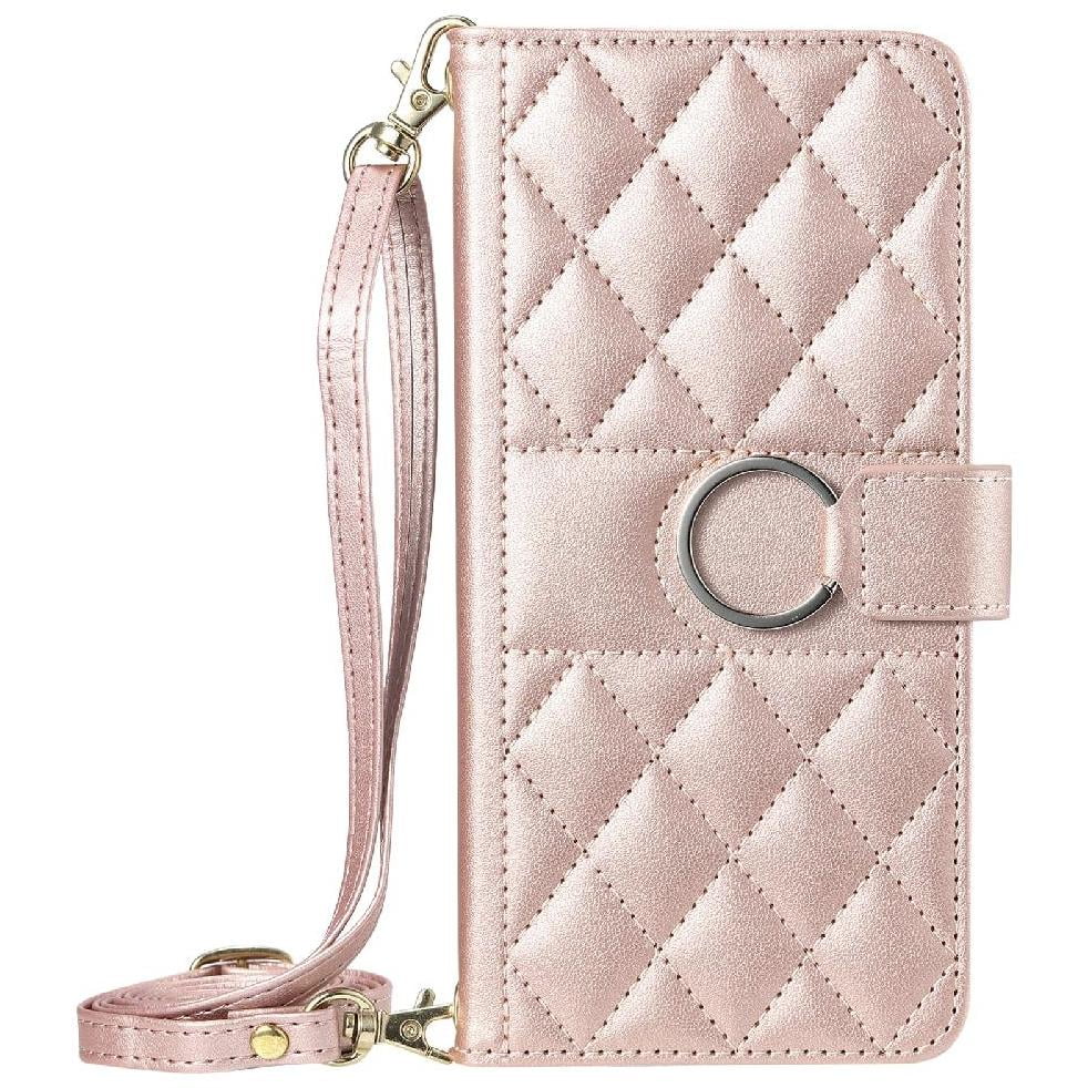 Funda Tipo Billetera Foxdock Para Samsung Galaxy A03 – Tapa Abatible Con Correa Para Mujer