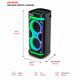 thumbnail image 2 of Parlante Bluetooth Portatil Aiwa Karaoke Tws Led Aw-poh5d Negro, 2 of 15