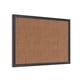 thumbnail image 1 of Tablón de anuncios de corcho U Brands, 43 x 58 cm, marco de madera negra, 1 of 7