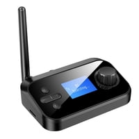 Magideal - Receptor Transmisor 5,0, Adaptador De Sonido Inalámbrico De 3,5Mm Para Tv, Pc, Auriculares, Sistema De Sonidos Domésticos, Coche/Disfrute De