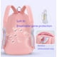 thumbnail image 2 of Primary High Class Backpack for Girls Macaron Color Blocking Kid Backpack Rainbow Zipper Large Capacity Teen Girl School Bag, 2 of 3