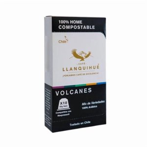 Llanquihue Café Capsula Mix Volcanes 10 Unidades