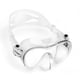 thumbnail image 2 of Mascara Buceo Cressi F1 Sin Marco Blanco/Transparente, 2 of 2