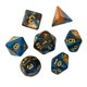 thumbnail image 4 of 7 Piezas De Dados De Acrílico Juguetes De Fiesta D4 D8 D10 D12 D20 Para MTG RPG Juego De Rol Azul áureo, 4 of 5