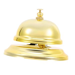 Bothyi - Timbre De Llamada Multifuncional Dorado Para Recepción, Mostrador Y Fiestas.