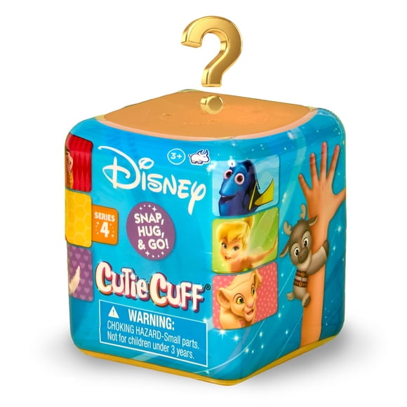 Pulsera de Peluche Cutie Cuff Disney Serie 4 Sorpresa