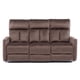 thumbnail image 5 of SOFA RECLINABLE 3 CUERPOS BROWN MONACO CON POSAVASOS, 5 of 7