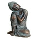 thumbnail image 4 of Estatua De Buda Durmiente De Resina Escultura Tallada A Mano Descanso Para Sentarse Siesta, 4 of 5