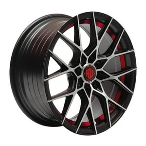 Pw Motor Sport - Set 4 Llantas 15X7 4X100/4X114 Et35 Daiya Mbm-Uc-Red