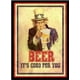 thumbnail image 1 of Cuadro Decorativo Beer Medidas 30x40 CM, 1 of 2